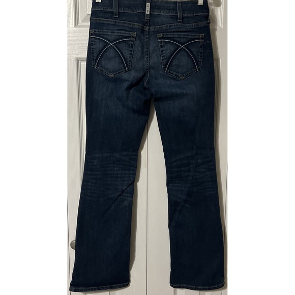 Ariat R.E.A.L. Perfect Rise Rosa Boot Cut Dark Wash Jeans SZ 28R (29x32) - Picture 11 of 11